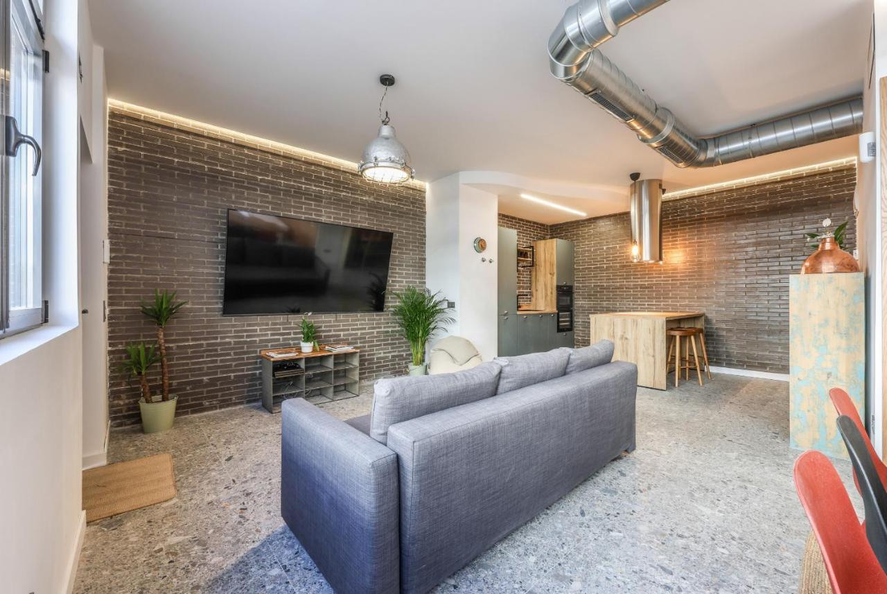 Апартаменты Loft Reformado Industrial Мадрид Экстерьер фото